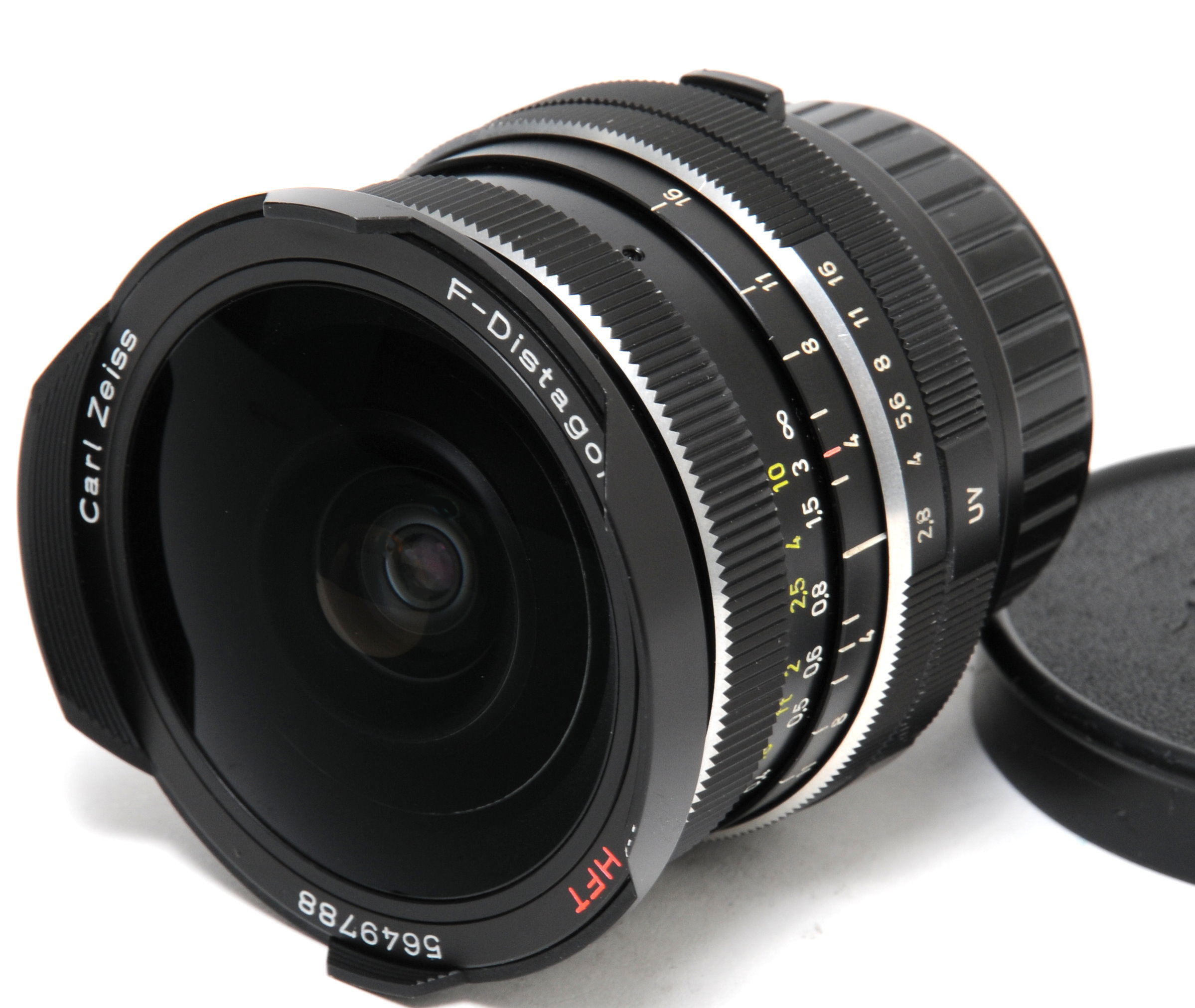 Zeiss f. Rolleiflex SL35 2.8/16 mm F-Distagon HFT Fish-Eye very