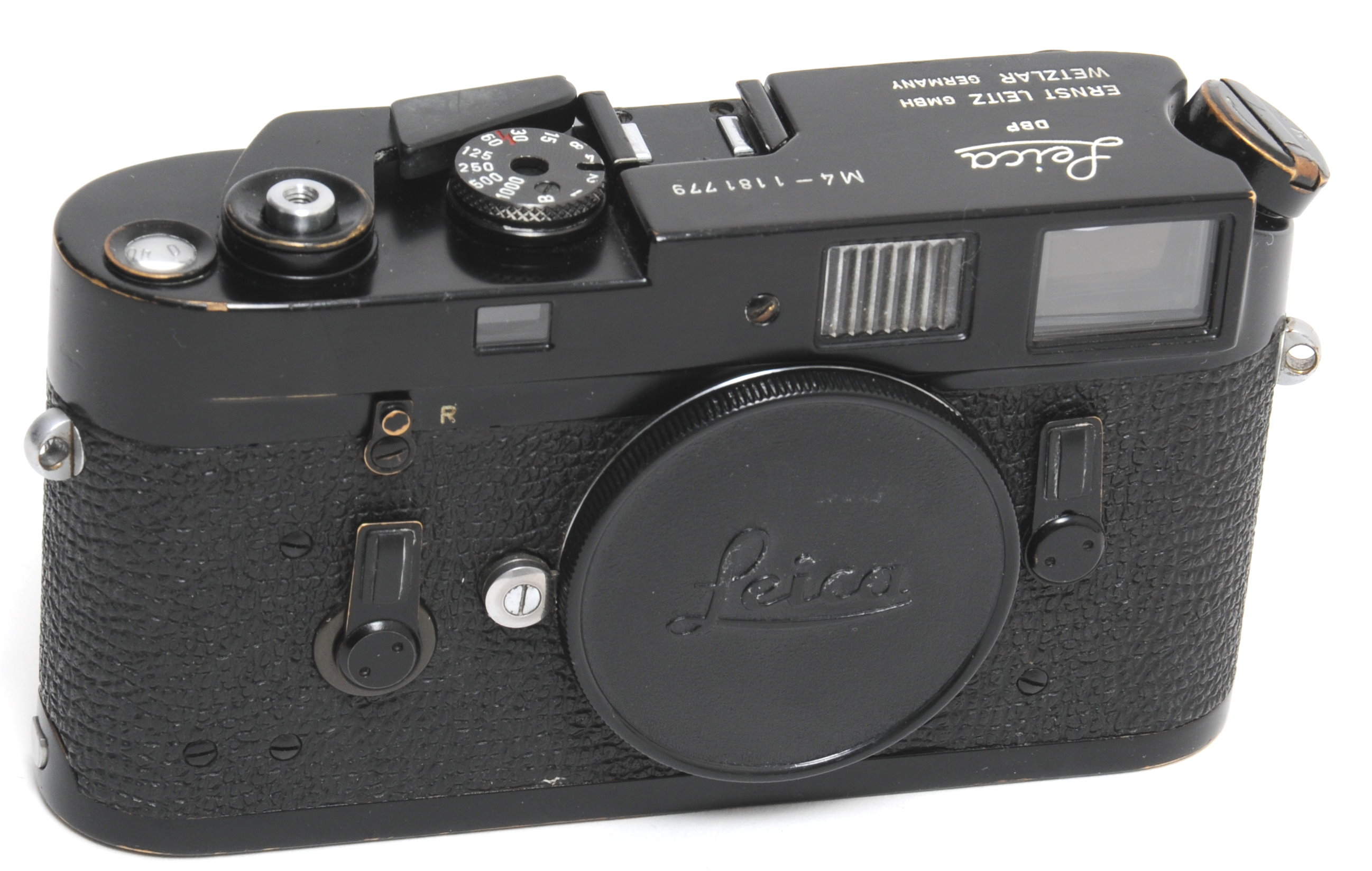 LEICA M4 BLACK paint FIRST BUTCH original vintage condition ca.1967 EUR