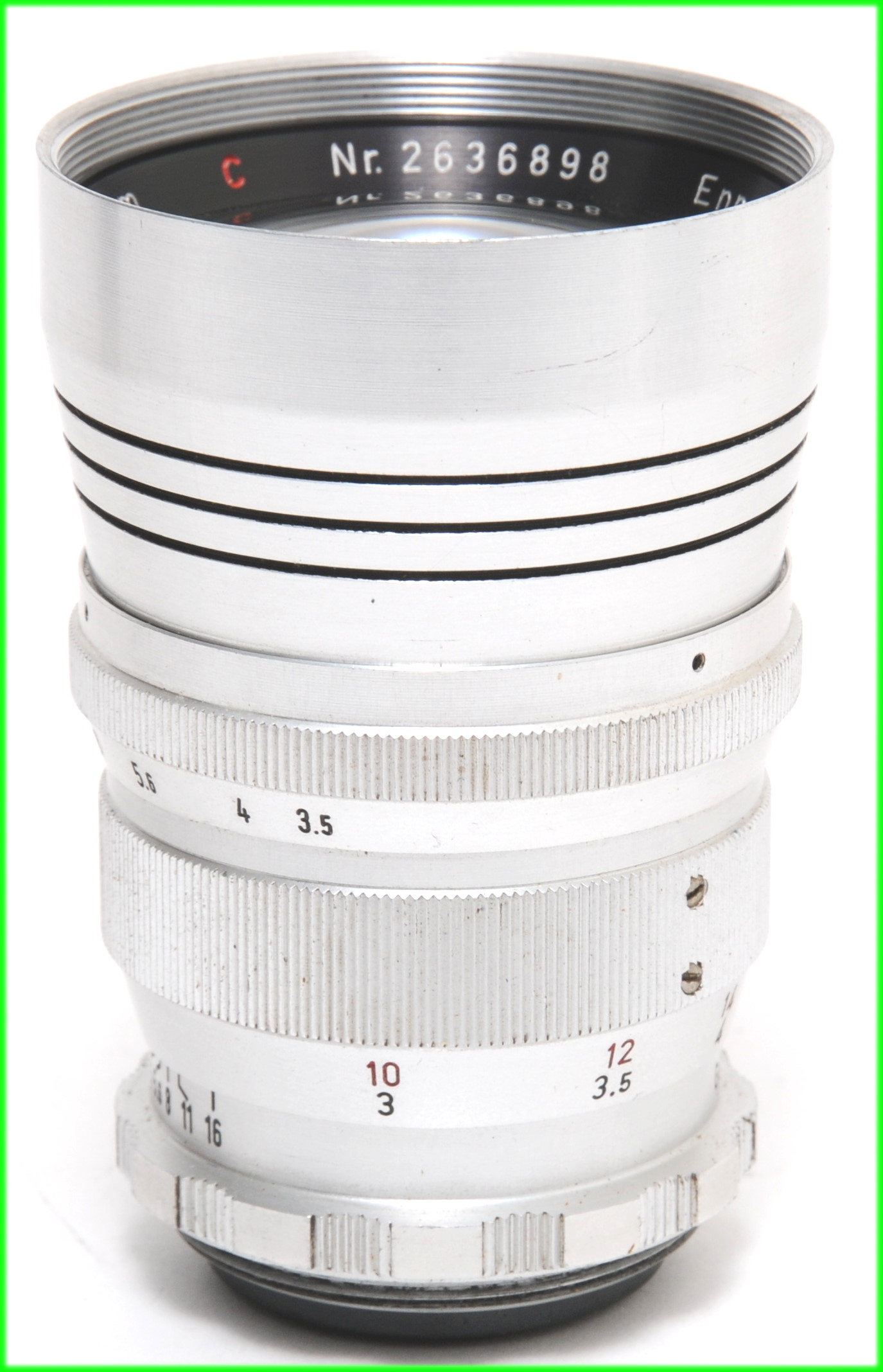 m*y様 182Enna MünchenMCMacro-Ennalyt1:3.5 Enna Munich Tele-Ennalyt 3.5/13.5cm red C lens NOTTESTED | eBay