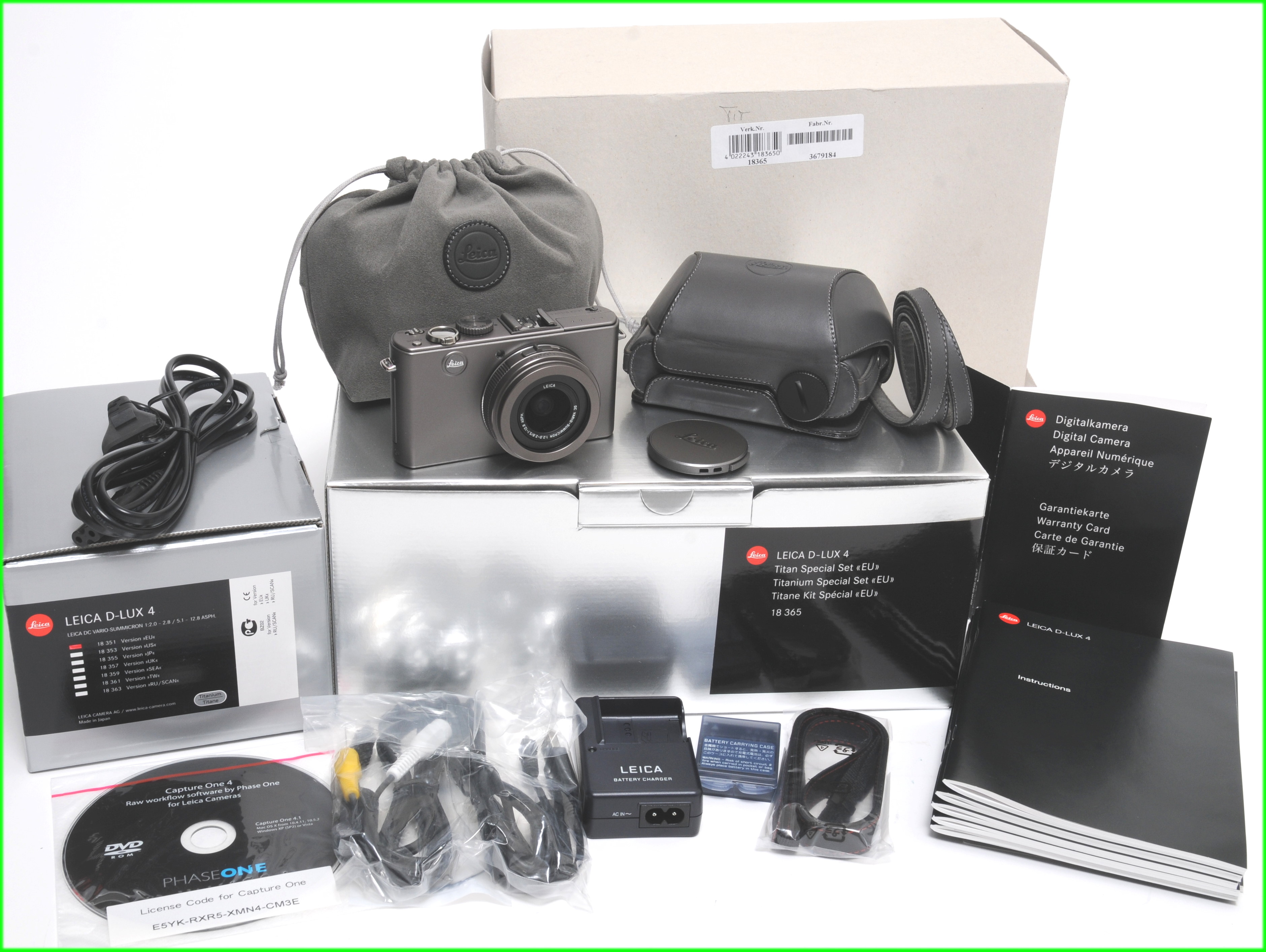 【極美品】LEICA D-LUX 4 ライカ デジタルカメラ 豪華セット ライカ D-LUX 4