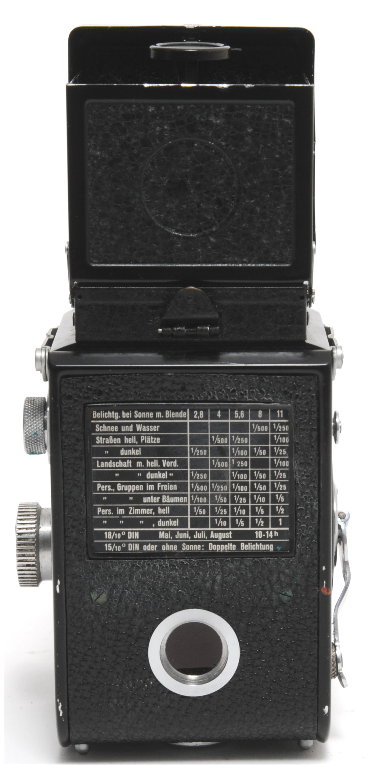 Rollei Rolleiflex Baby 4x4 w. Zeiss Jena Tessar 2.8/6cm lens